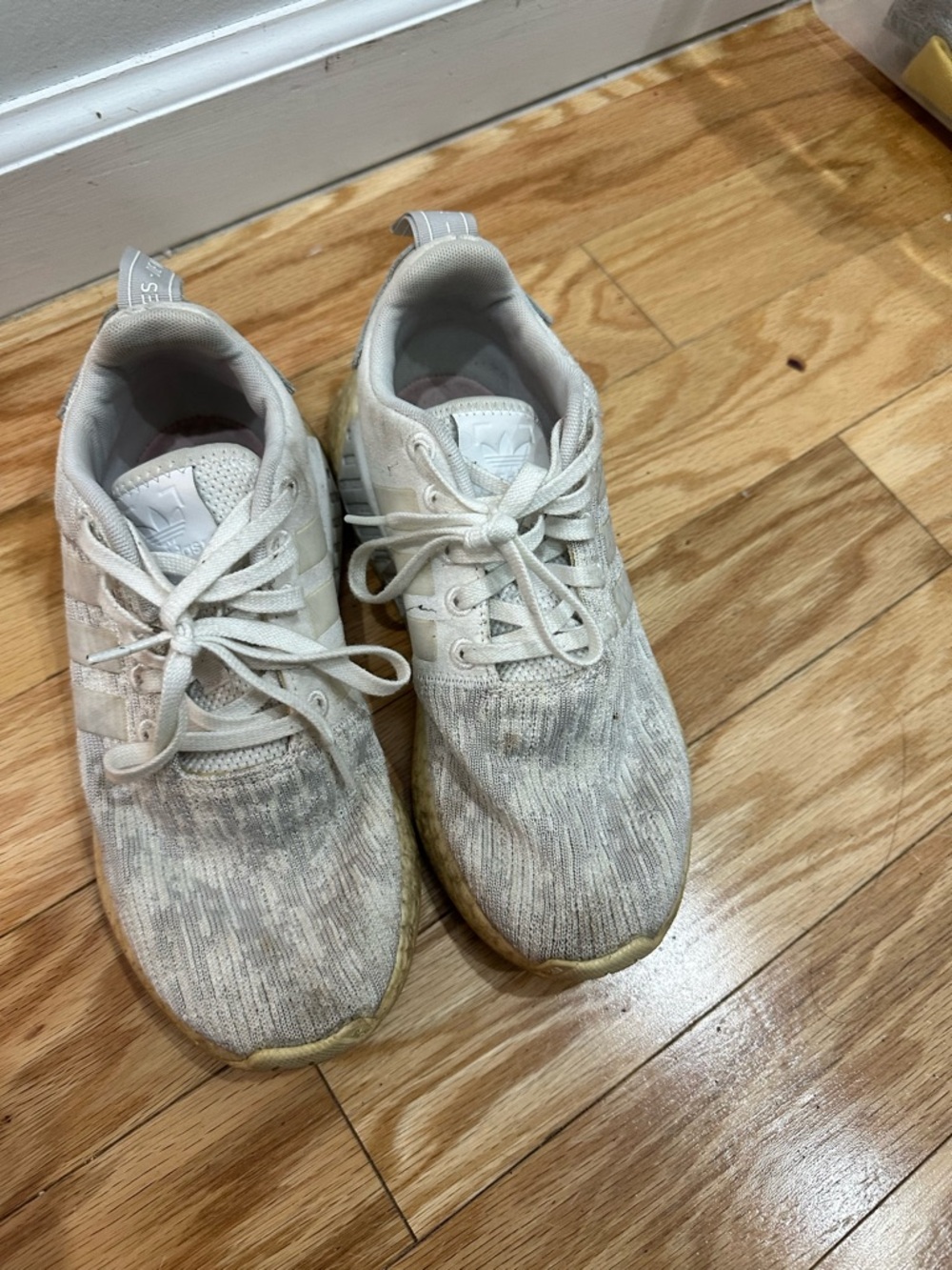adidas White Athletic Shoes
